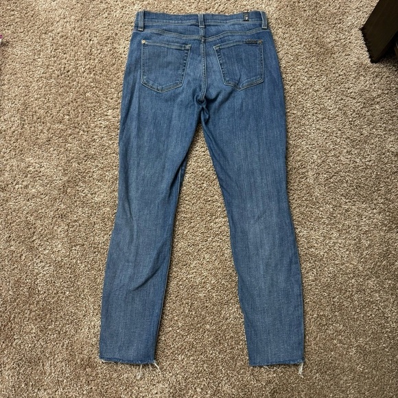 7 for all Mankind‎ Women’s The Ankle Skinny Jeans Size 29 - Picture 2 of 8